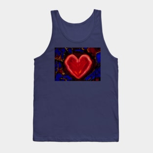 Abstract heart drawing Tank Top